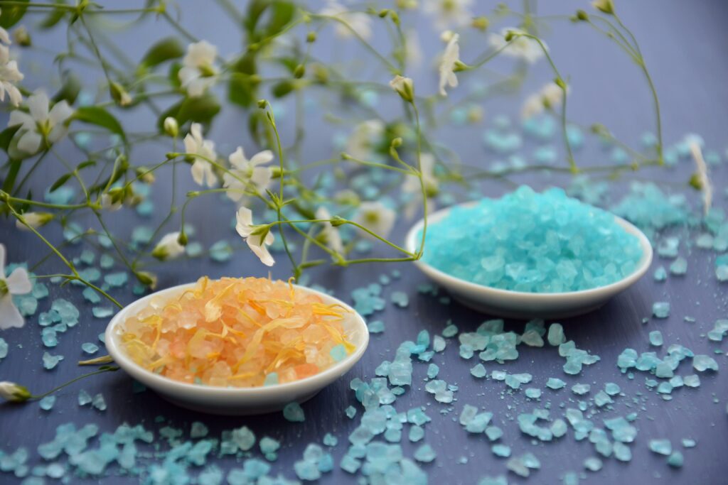 Sels de bain maison